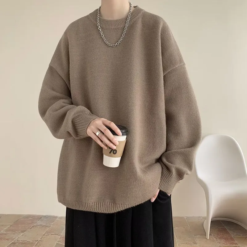Damen Bequemer Oversize-Pullover Nord Taschen
