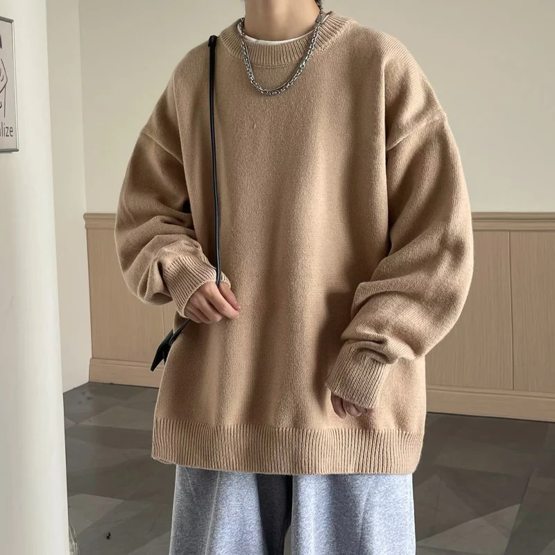 Damen Bequemer Oversize-Pullover Nord Taschen
