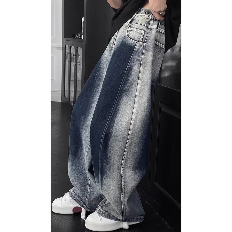 Damen Bequeme und stylische Baggy-Jeans Nord Taschen