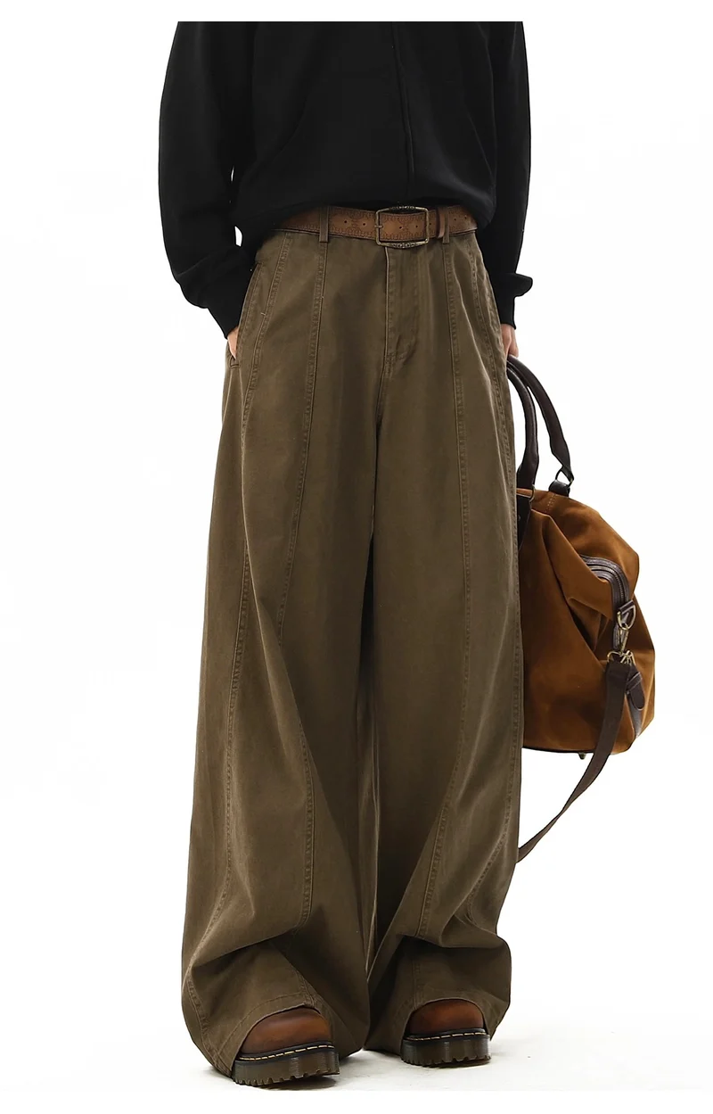 Damen Bequeme und modische Weitbein-Hose Nord Taschen