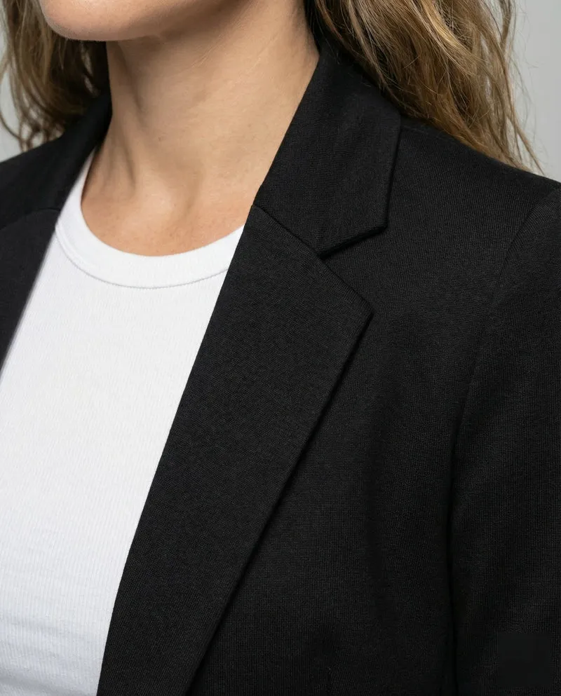 Damen Formelle Reverskragen Longblazer