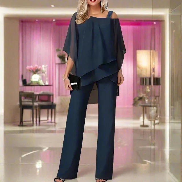 Luxus-Chiffon-Set für Elegante Abende