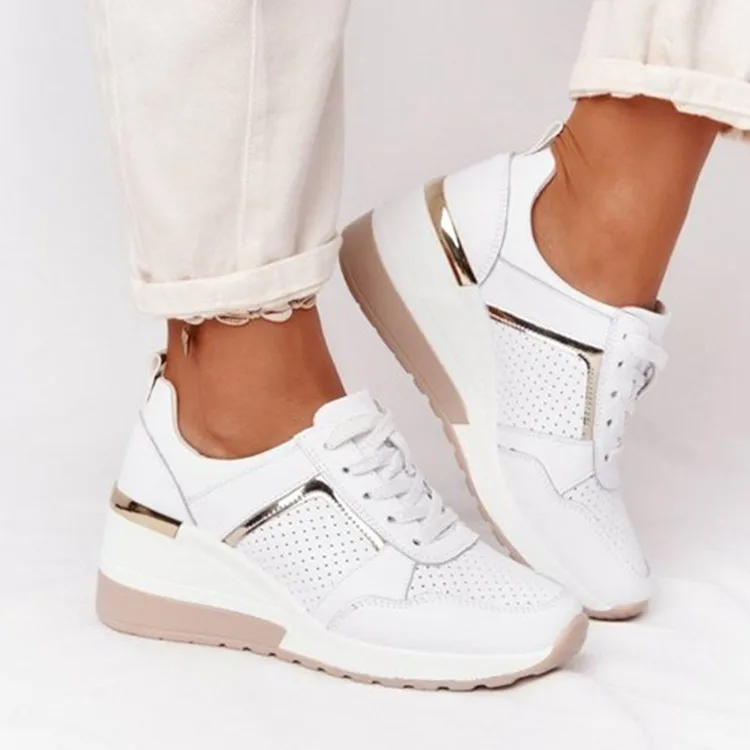 Plattform Sneaker Damen - Leichte Freizeitschuhe