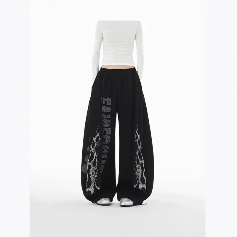 Damen Modische Palazzo-Hose Nord Taschen