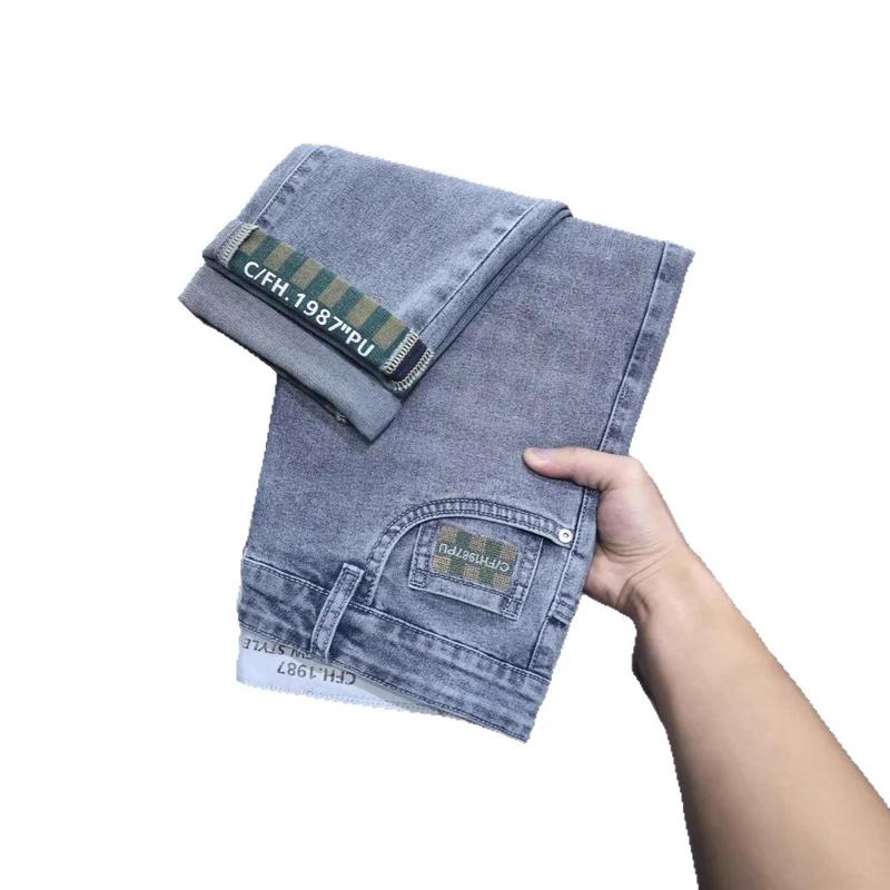 Damen Modische Hochtaillierte Jeans Nord Taschen