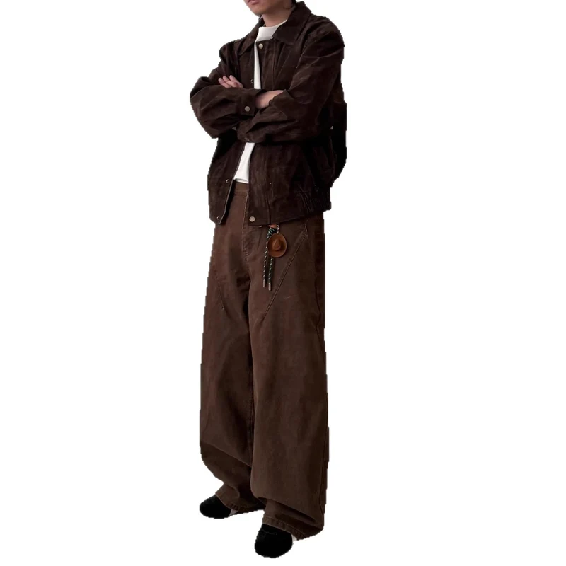 Damen Bequeme und lässige Oversized Hosen Nord Taschen