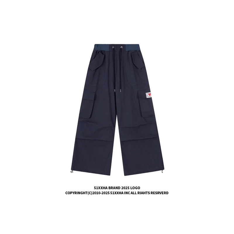 Damen Weitgeschnittene Cargo-Hose Nord Taschen 1787981945