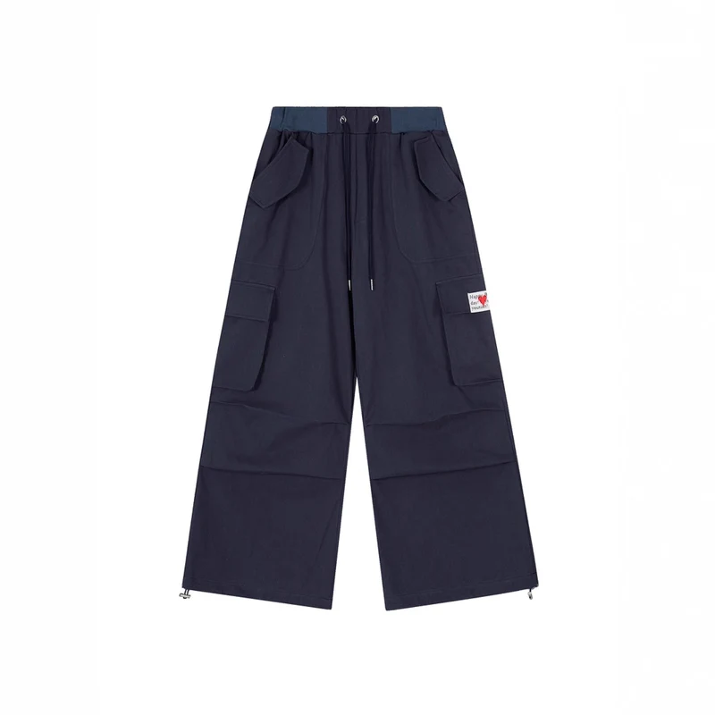 Damen Weitgeschnittene Cargo-Hose Nord Taschen 1787981945