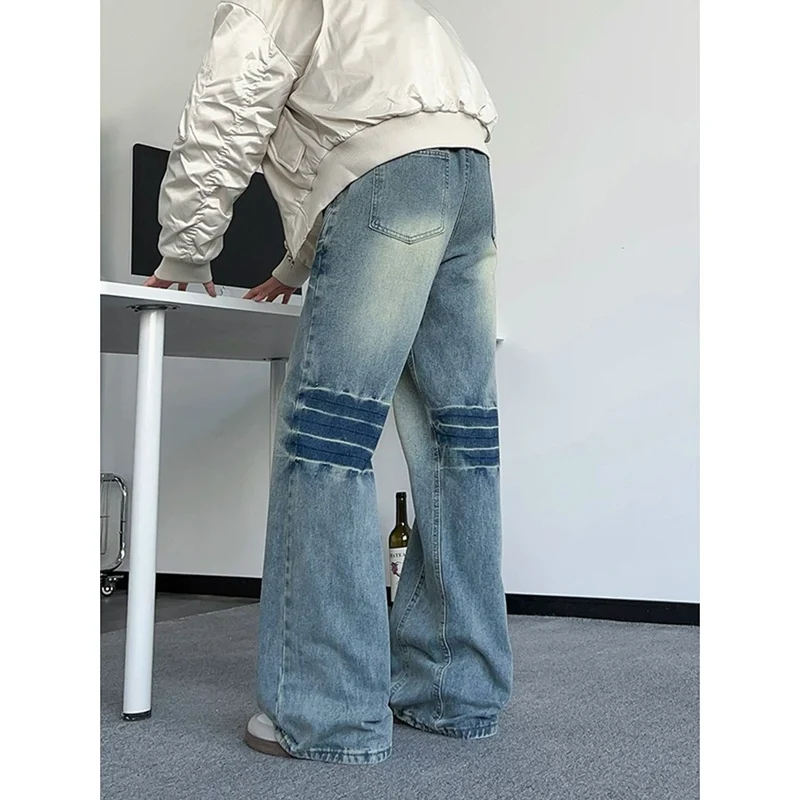 Damen weite Jeans im Vintage-Stil Nord Taschen