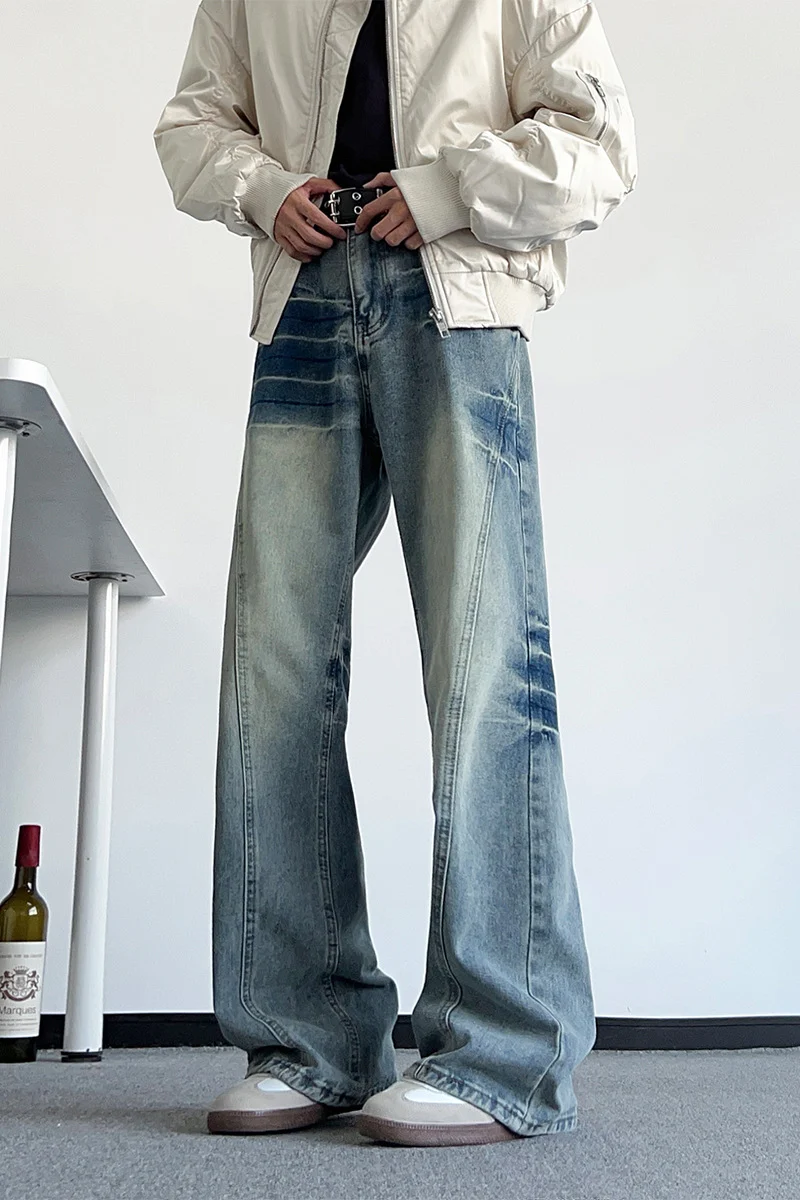 Damen weite Jeans im Vintage-Stil Nord Taschen