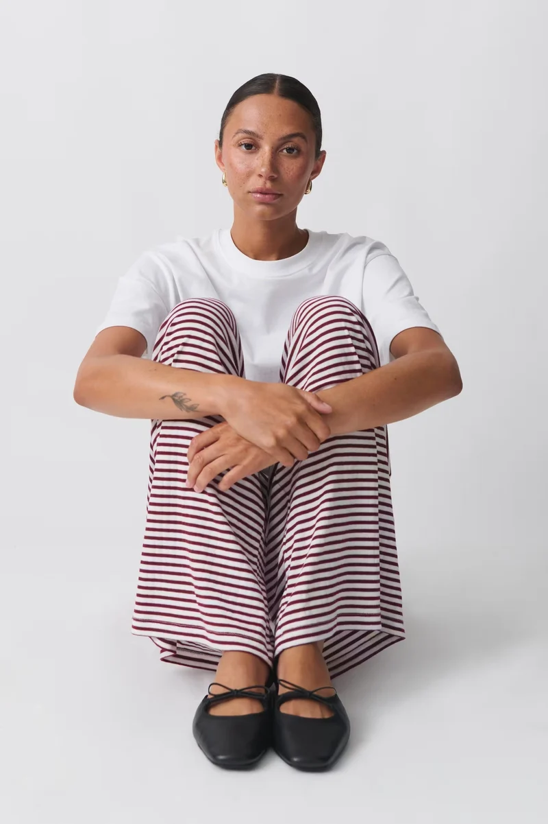 Gestreifte Loungehose