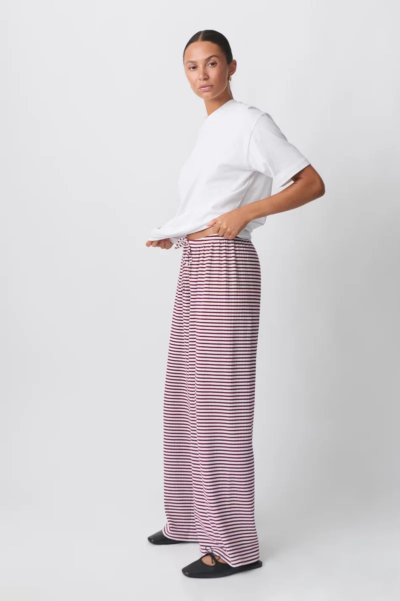 Gestreifte Loungehose
