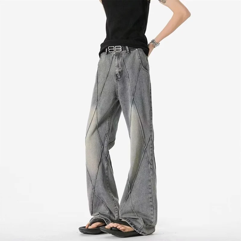 Damen Modische Denim-Hose mit innovativem Schnitt Nord Taschen
