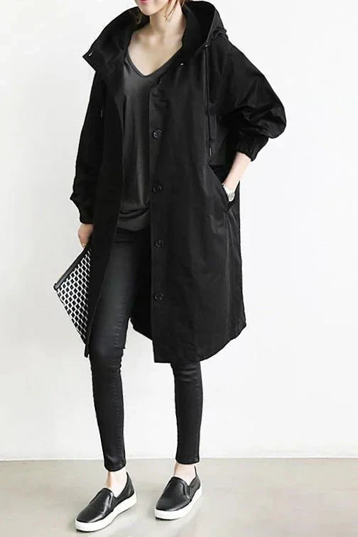 Regeed Kapuze für Damennjacke mit Oversiz