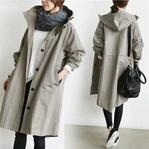Regeed Kapuze für Damennjacke mit Oversiz