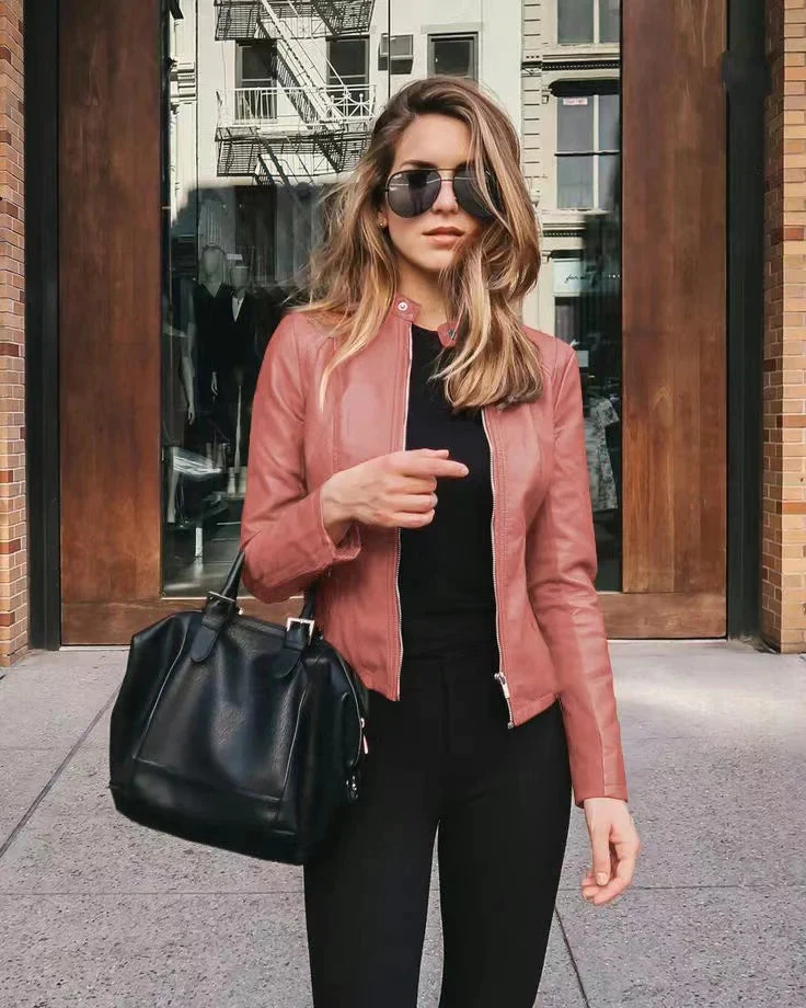 Nord Taschen | Modische Lederjacke