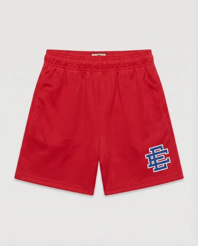 Damen Lounge-Shorts Logomuster Elastikbund Logo-Patch