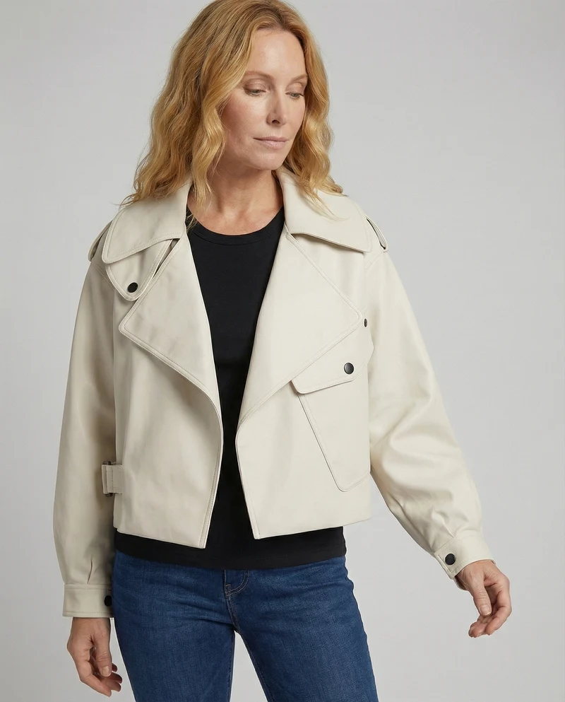 Damen Lederjacke - Schick und Langlebig