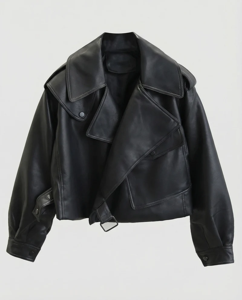 Damen Lederjacke - Schick und Langlebig