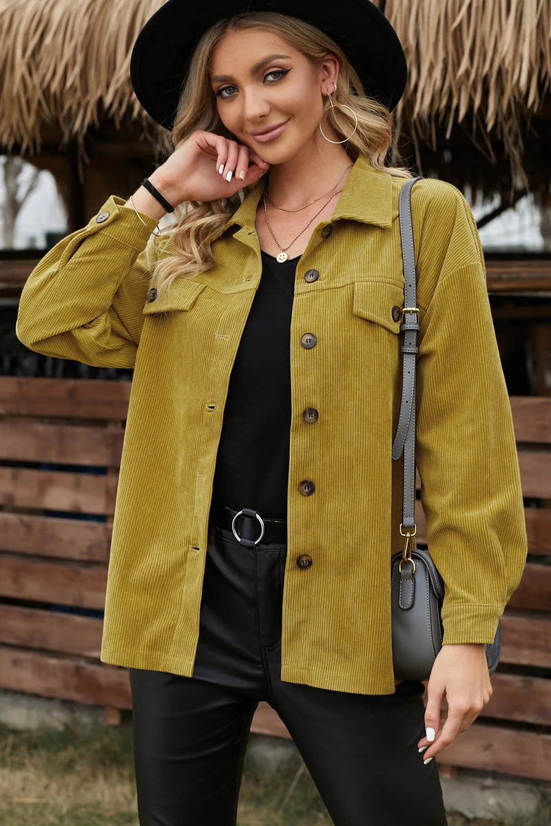 Cordura Langarm Button-Up Shirt Jacke