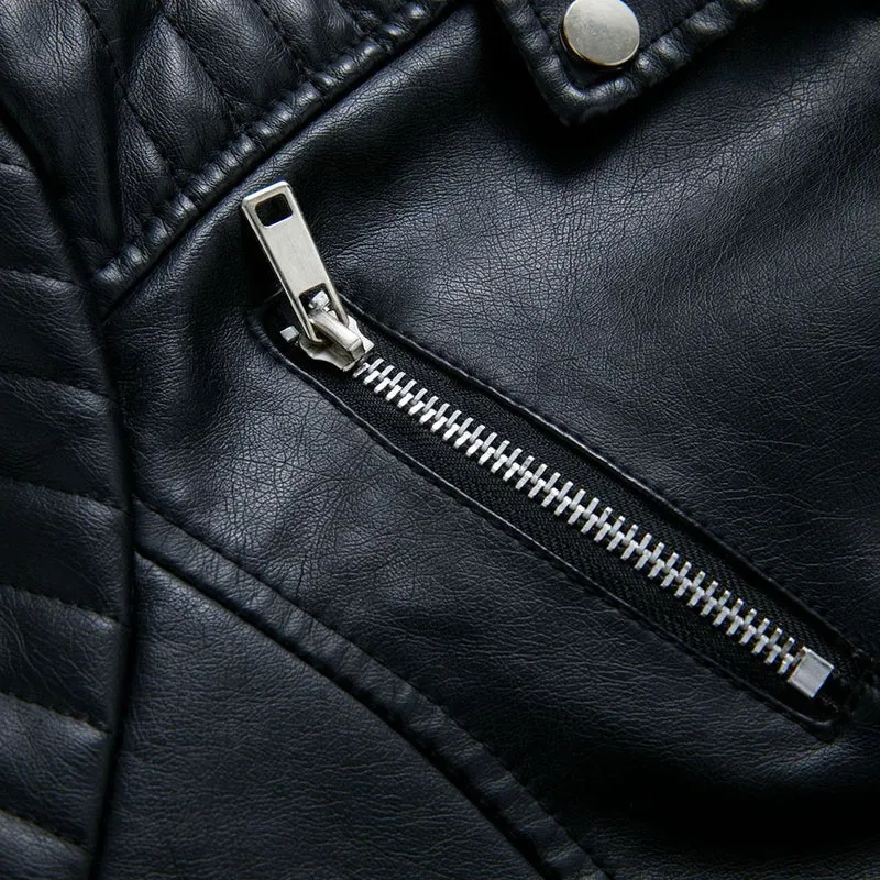 Stylische Lederjacke