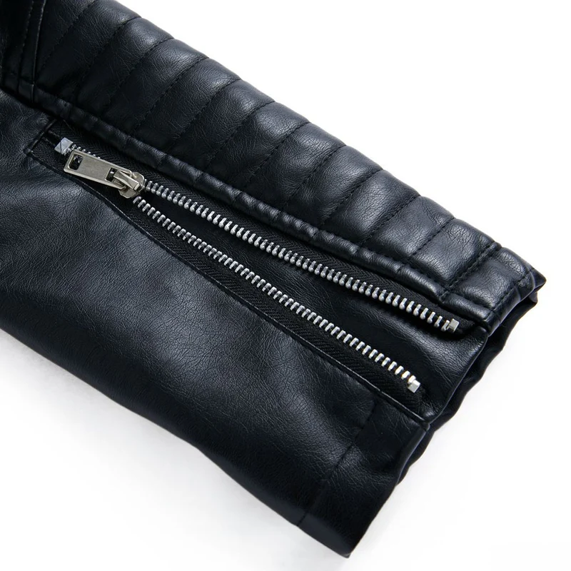 Stylische Lederjacke