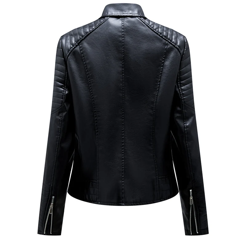 Stylische Lederjacke