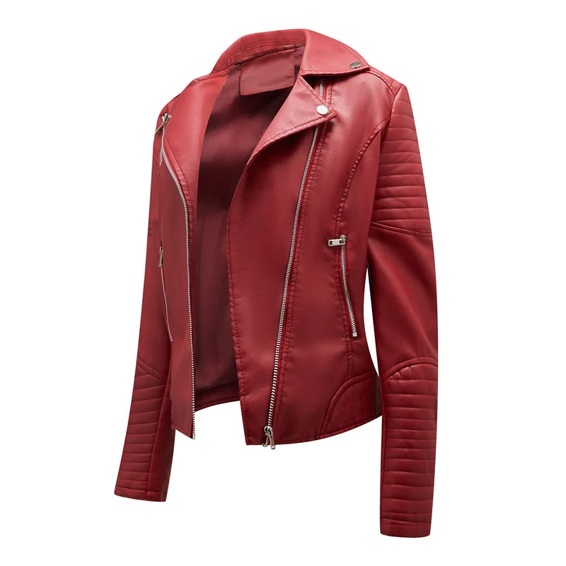 Stylische Lederjacke
