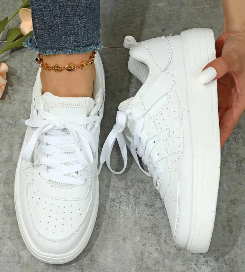 lässige atmungsaktive Schnürschuhe