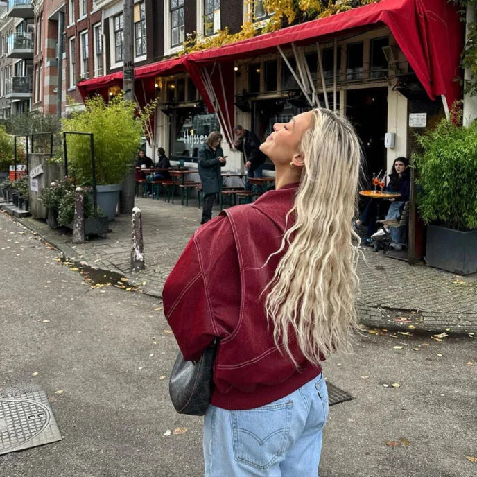 Nord Taschen | Übergröße Herbst Lederjacke