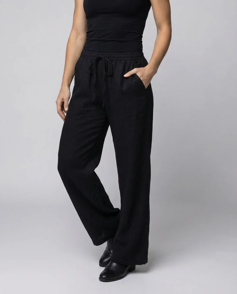 Damen Loungehose Extraweit Kordelzug