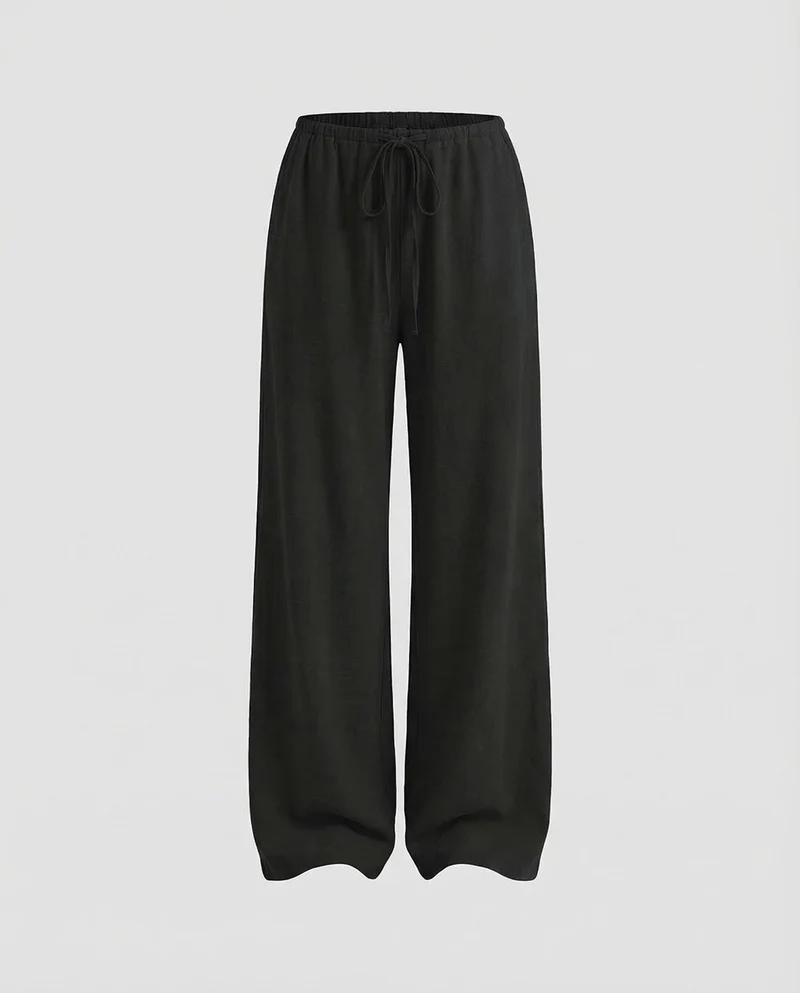 Damen Loungehose Extraweit Kordelzug