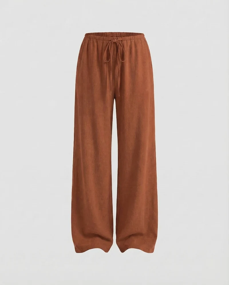 Damen Loungehose Extraweit Kordelzug