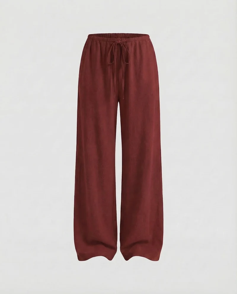 Damen Loungehose Extraweit Kordelzug