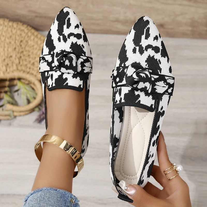 Damen Spangenballerinas mit Knötchen-Details und atmungsaktivem Obermaterial Nord Taschen
