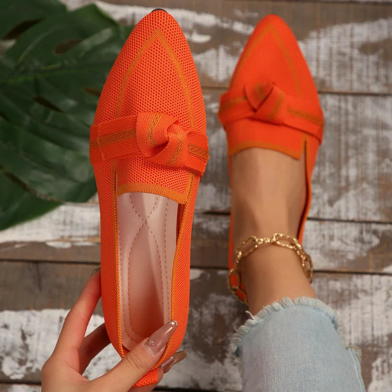 Damen Spangenballerinas mit Knötchen-Details und atmungsaktivem Obermaterial Nord Taschen