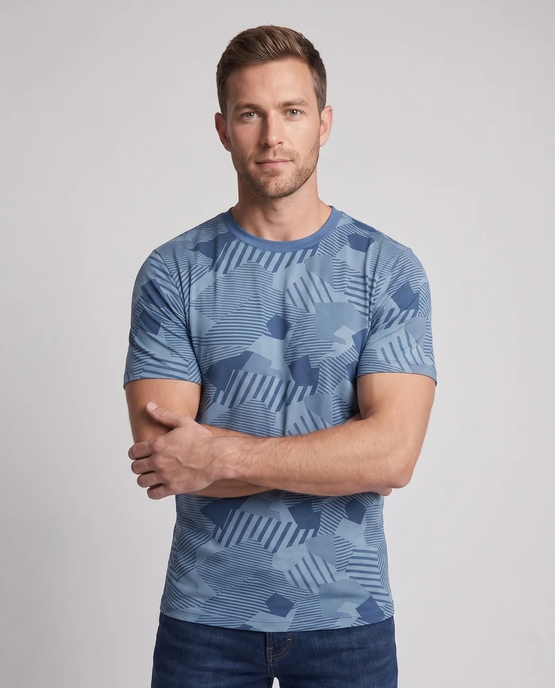 Herren schnelltrocknendes Sportshirt mit 3D-Mesh-Einsätzen und kühlender Technologie Nord Taschen