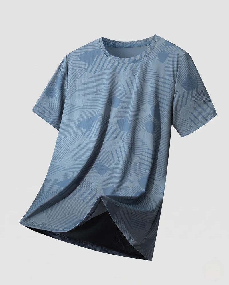Herren schnelltrocknendes Sportshirt mit 3D-Mesh-Einsätzen und kühlender Technologie Nord Taschen