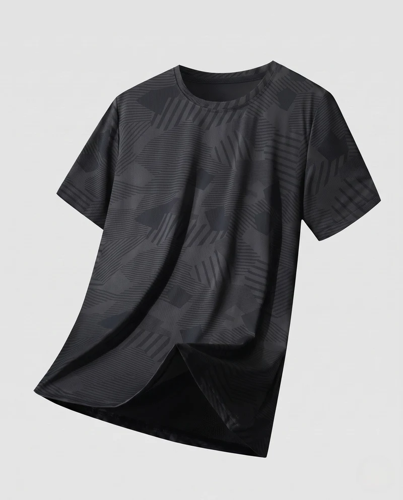 Herren schnelltrocknendes Sportshirt mit 3D-Mesh-Einsätzen und kühlender Technologie Nord Taschen