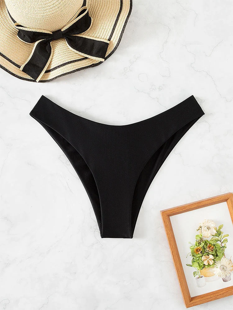Damen Hochgeschnittenes Bikini-Unterteil