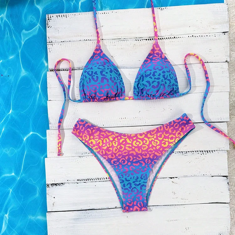 Damen Triangel-Bikini mit klassischen Punkten Nord Taschen
