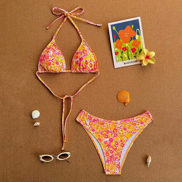 Damen Triangel-Bikini mit klassischen Punkten Nord Taschen