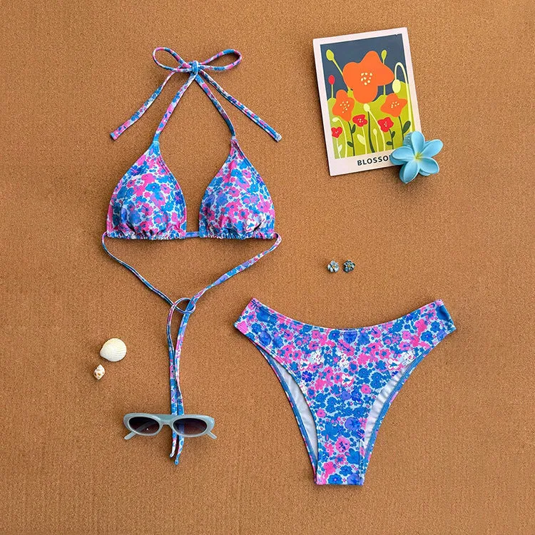 Damen Triangel-Bikini mit klassischen Punkten Nord Taschen