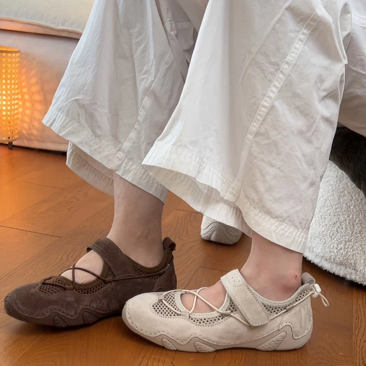 Damen Komfortable Freizeitschuhe mit atmungsaktivem Obermaterial und verspieltem Design Nord Taschen