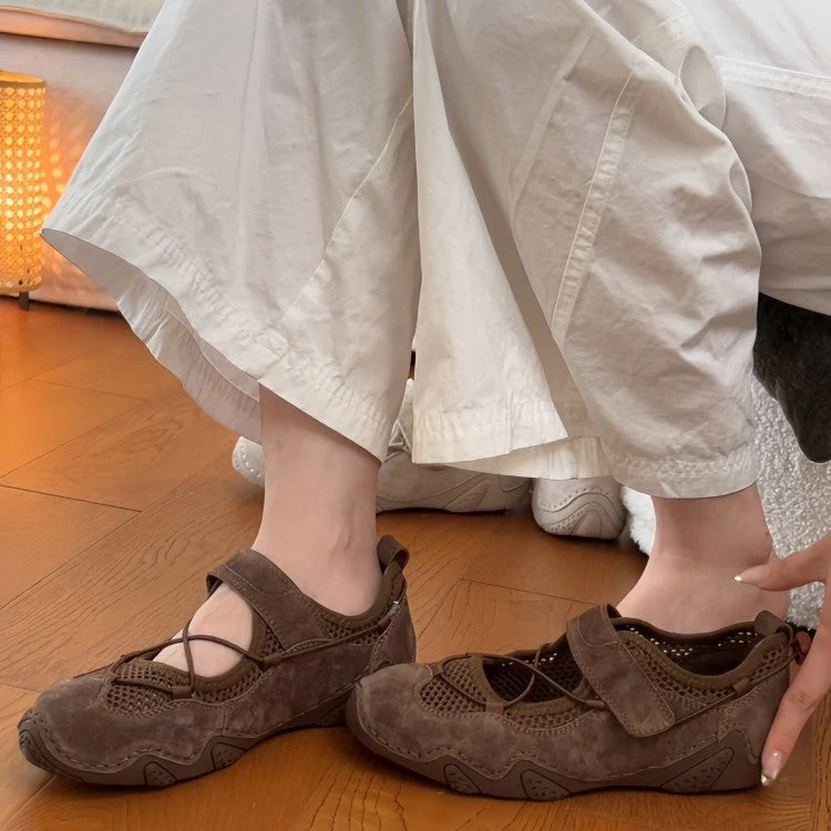 Damen Komfortable Freizeitschuhe mit atmungsaktivem Obermaterial und verspieltem Design Nord Taschen