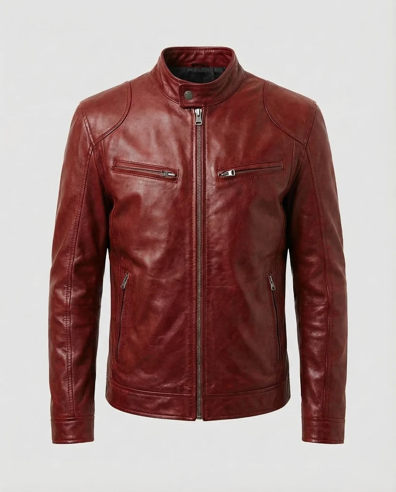 Herren Bikerjacke
