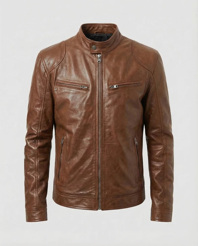 Herren Bikerjacke