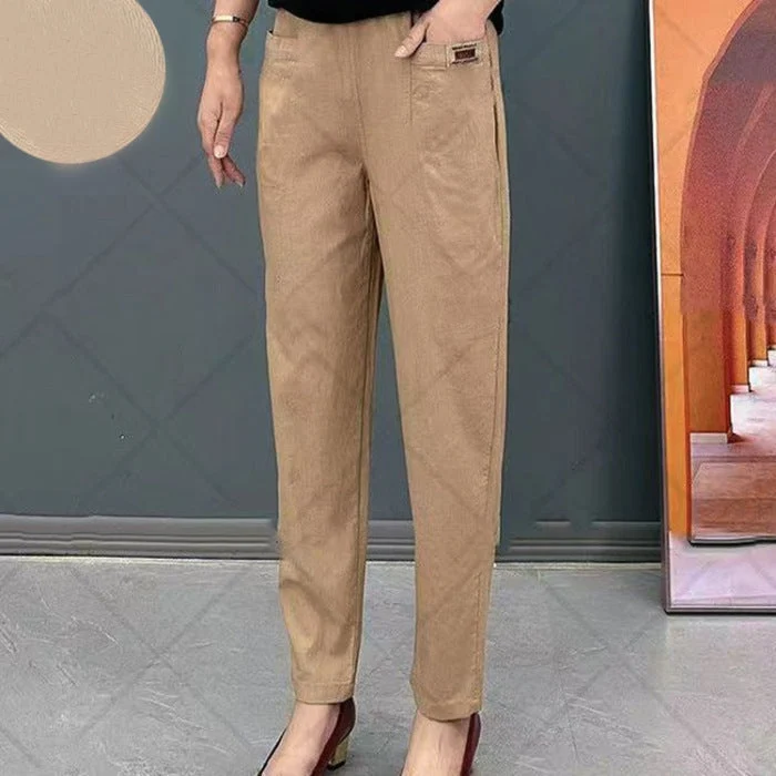 Bequeme Baumwoll Damenhose