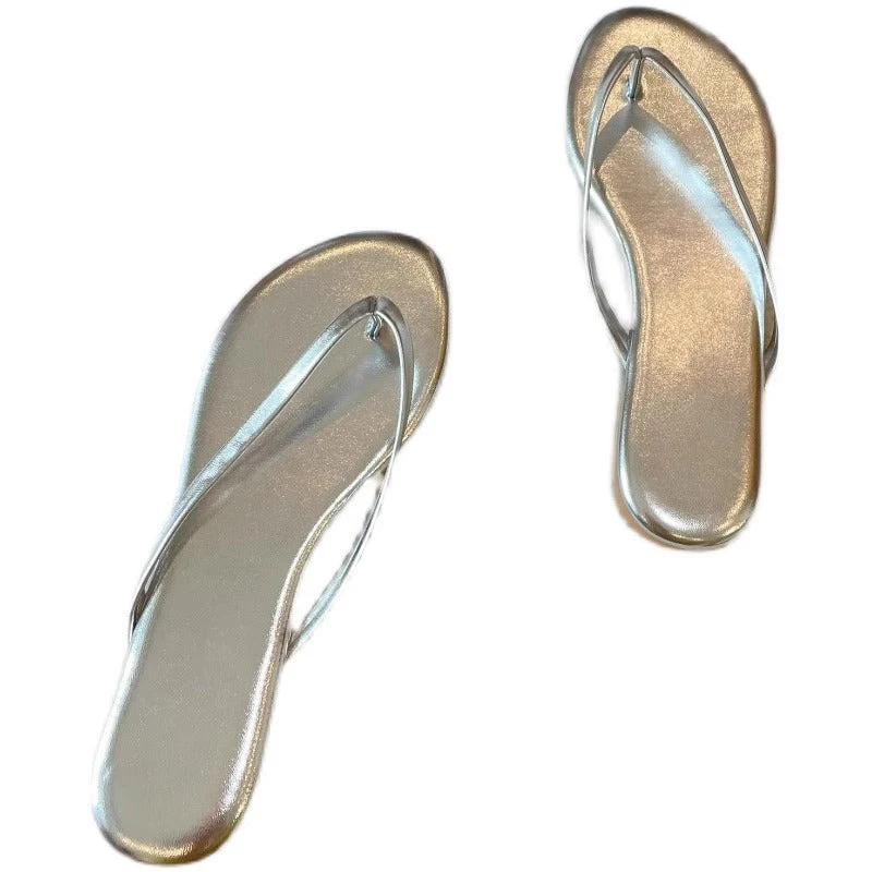 Damen Zehentrenner-Sandalen mit ergonomischem Fußbett und flexiblen Riemen