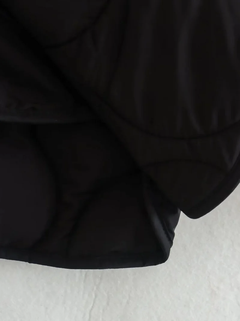 Gepolsterte Jacke Damen, Leichtes Übergröße Modell mit Taschen, Knopfverschluss